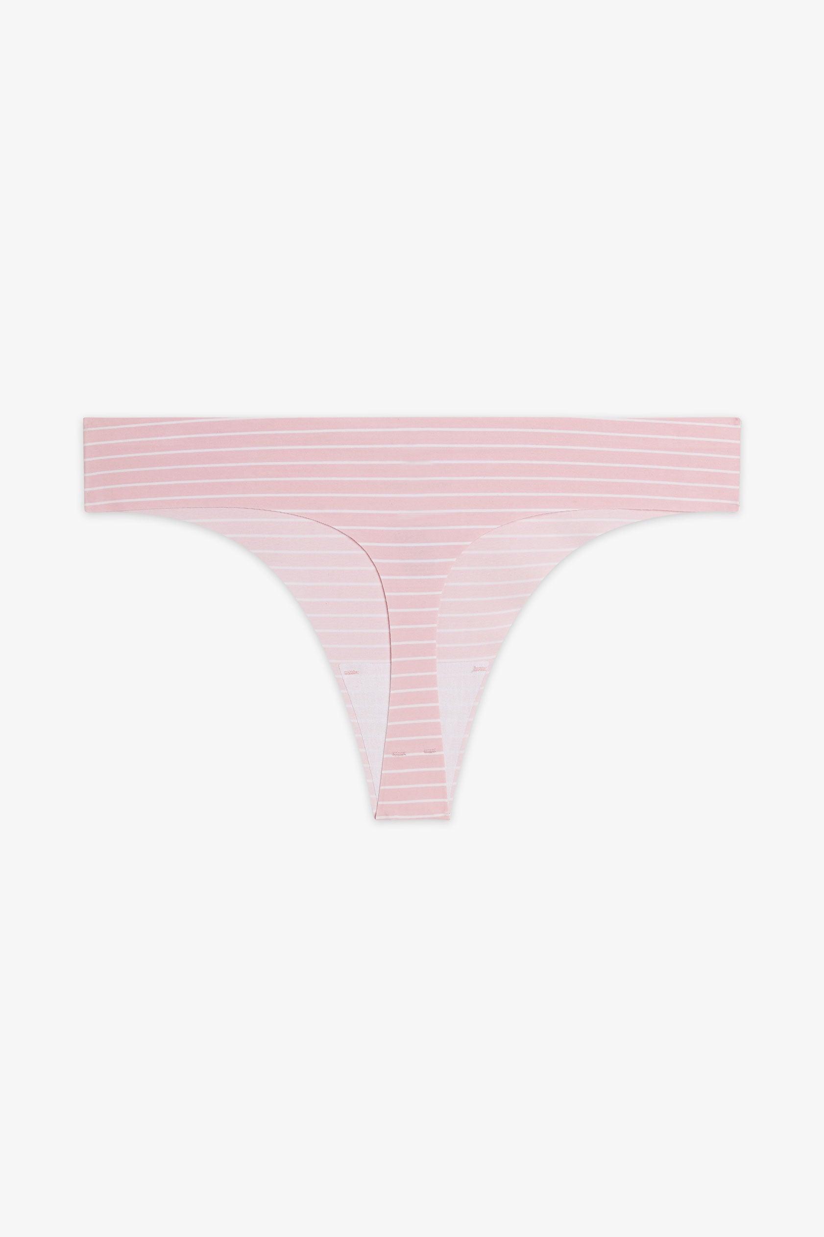 Culotte tanga imprimé - Femme && RAYE MULTI
