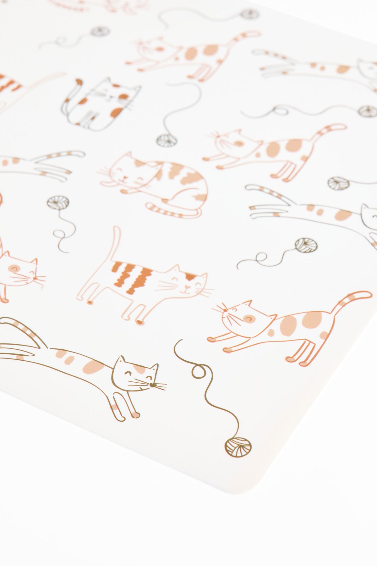 Plastic placemat 12x18 && BLANC CASSÉ