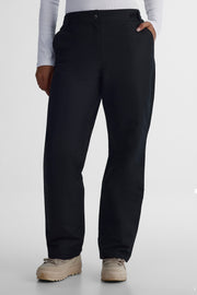 Pantalon d’extérieur mi-saison en nylon - Femme && NOIR