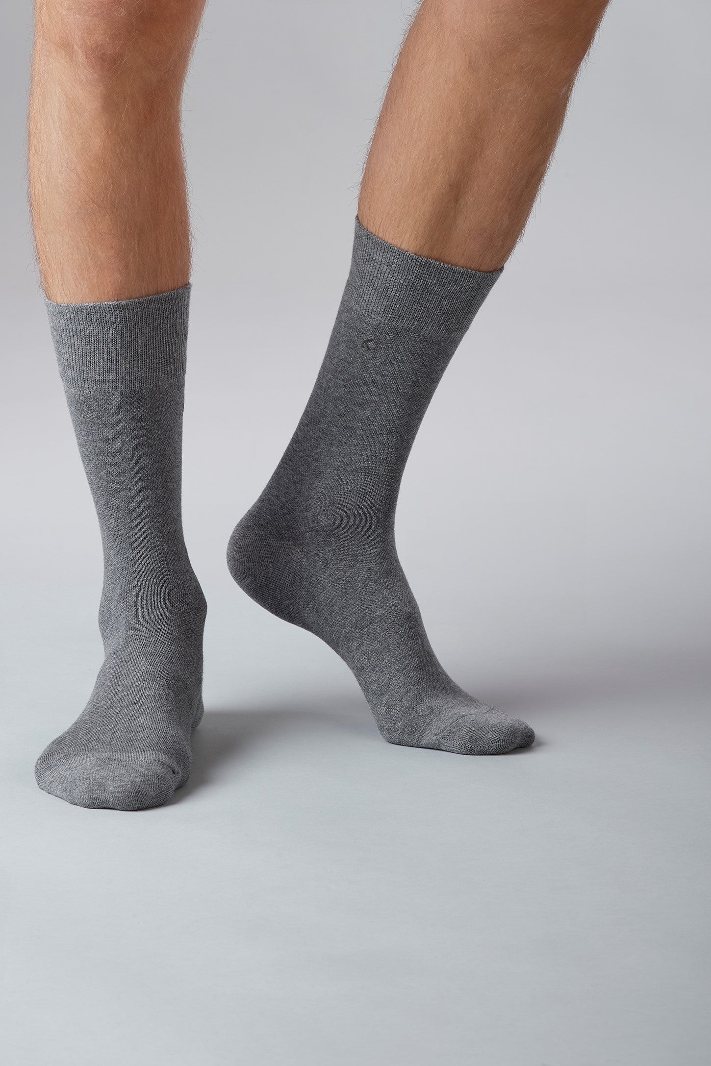 Lot de 3 paires de chaussettes en coton premium - Homme && COULEUR 2