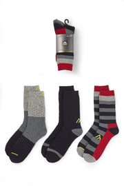 Lot de trois paires de chaussettes thermiques BM - Femme && COULEUR 1