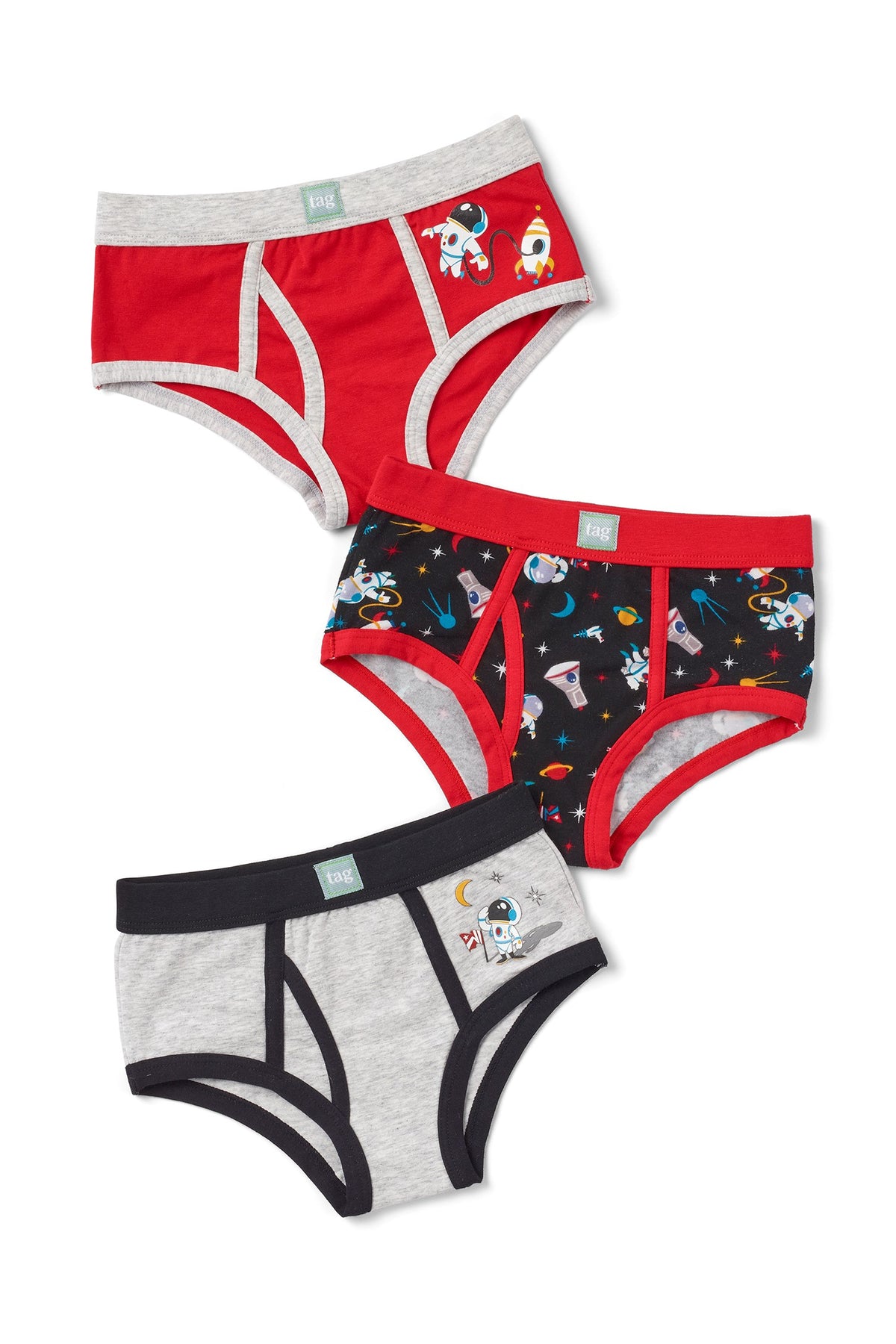 Lot de 3 caleçons imprimés - Enfant garçon && NOIR