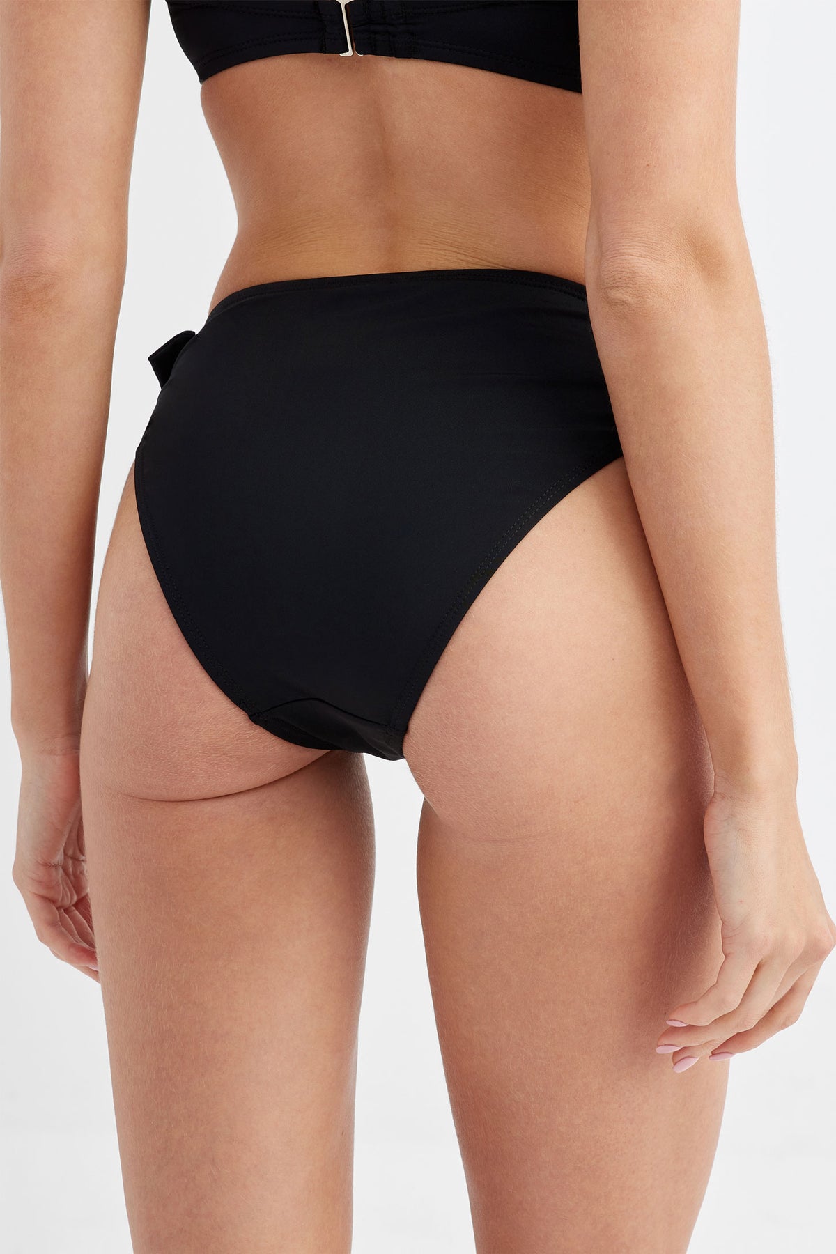 Culotte maillot de bain taille semi-haute, 2/40$ - Femme && NOIR