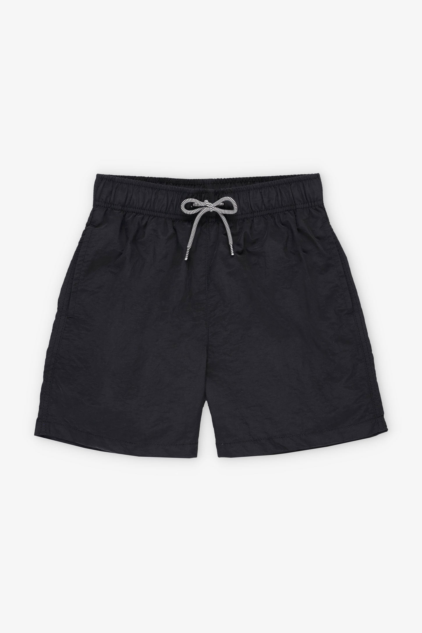 Short maillot de bain - Ado garçon && NOIR