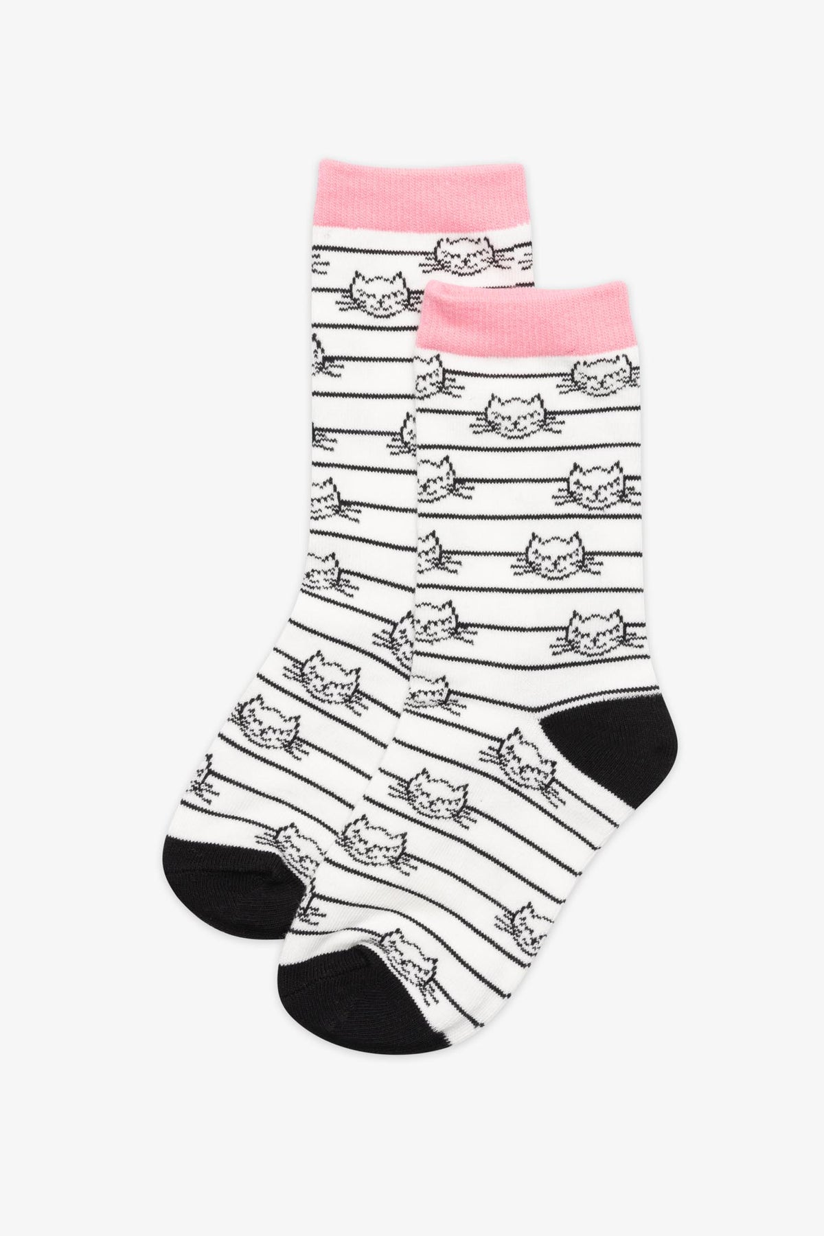 Chaussettes imprimées - Enfant fille
 && BLANC