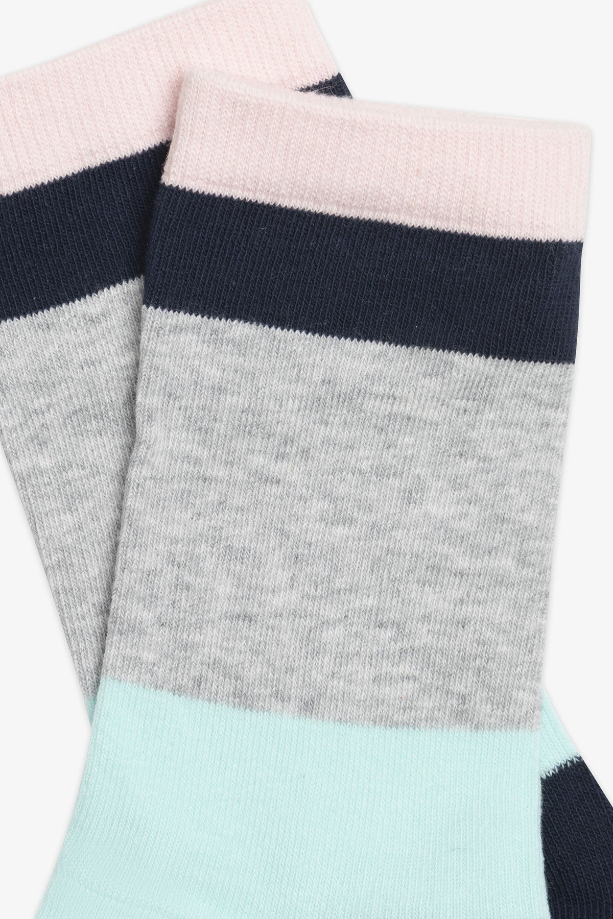 Chaussettes imprimées - Ado fille && MIX GRIS CLAIR