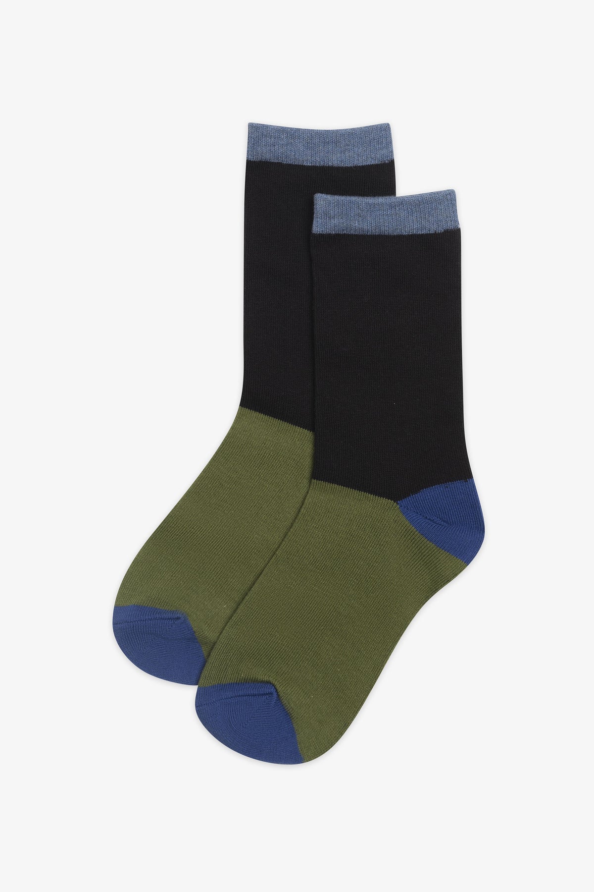 Chaussettes imprimées - Enfant garçon && KAKI