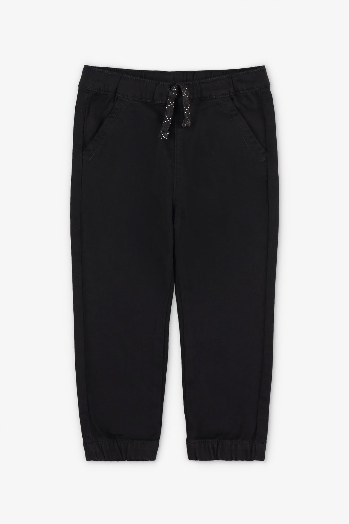 Pantalon jogger en denim 2T-3T – Bébé garçon
 && NOIR