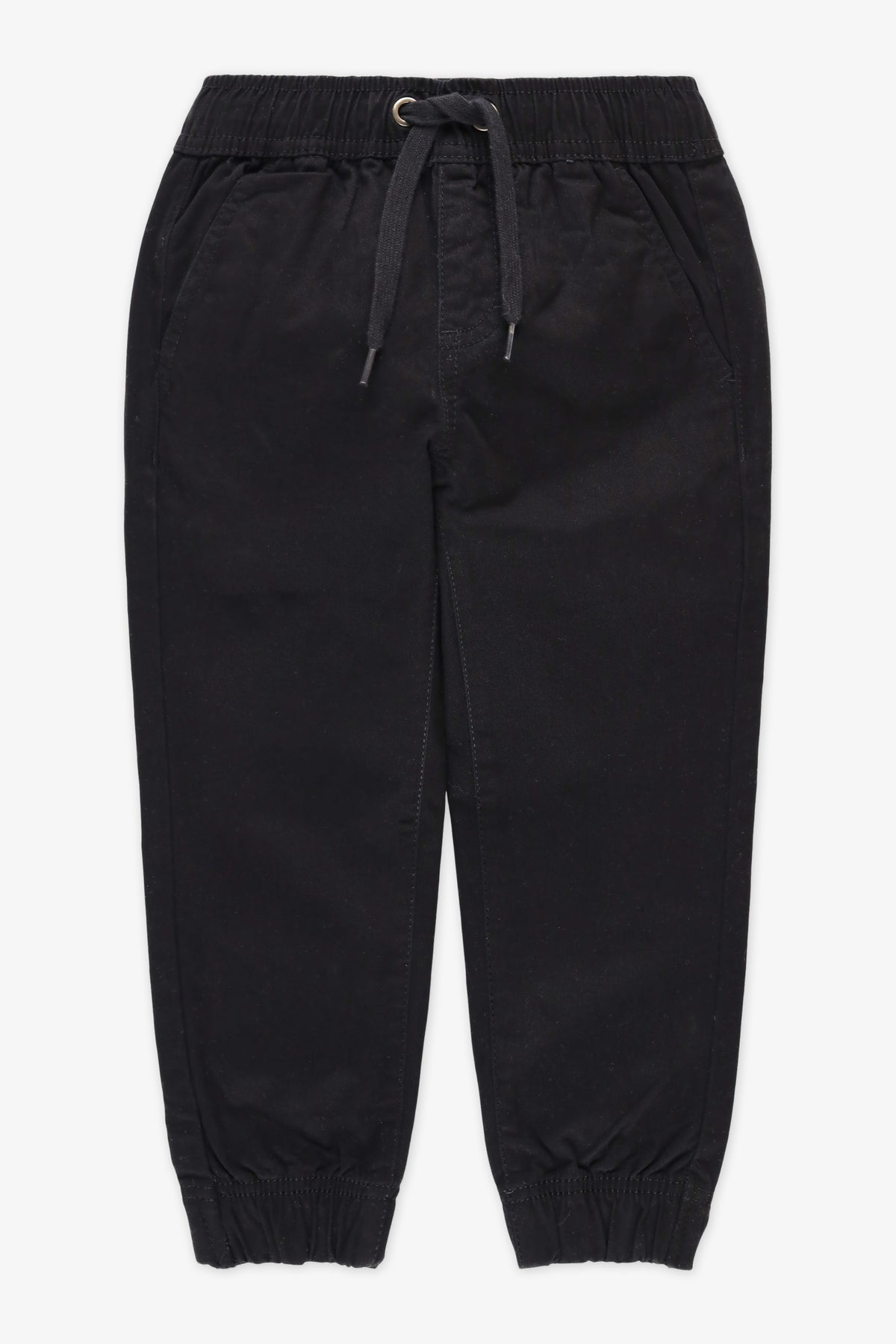 Pantalon jogger coupe relaxe - Ado garçon && NOIR