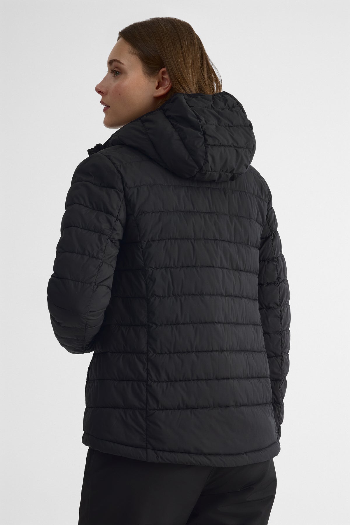 Gants magiques tactiles poignet côtelé - Femme && NOIR