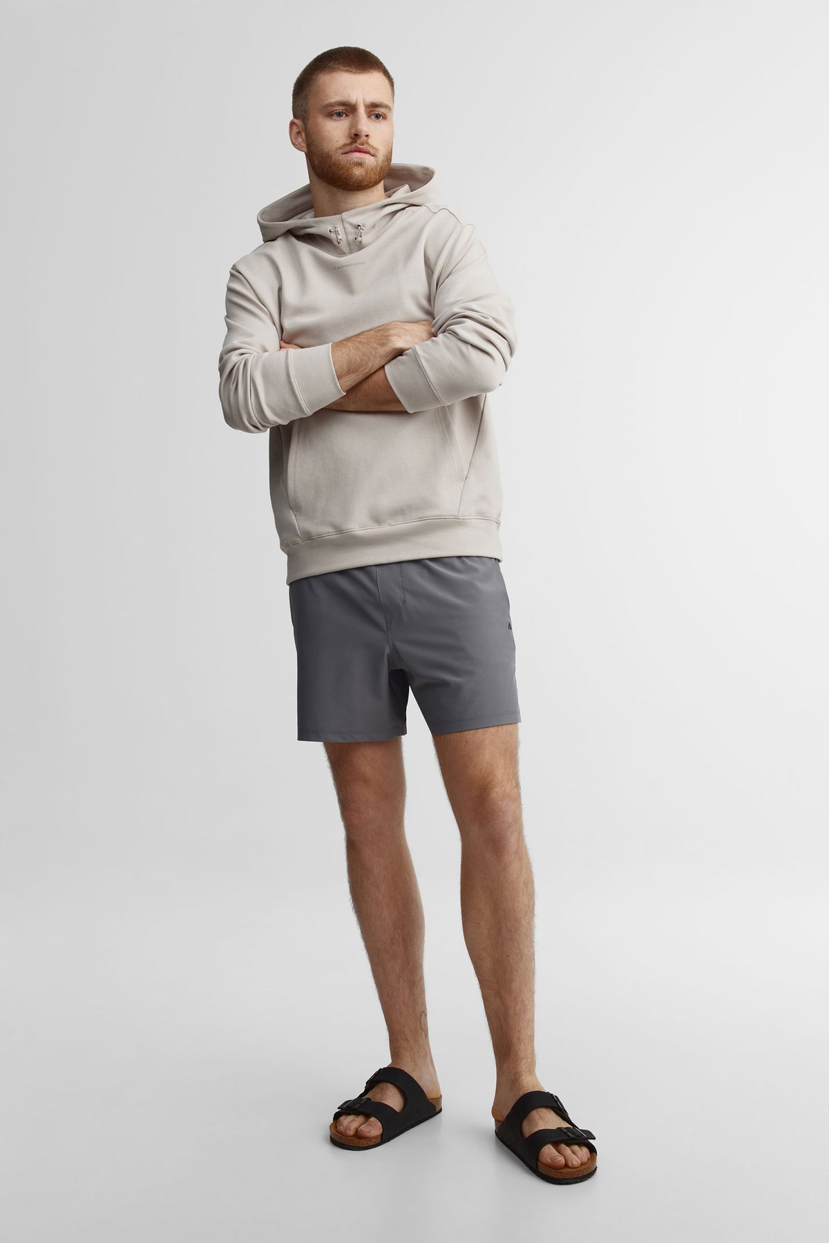 Short maillot de bain - Homme && GRIS
