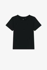 T-shirt col rond coton, 2T-3T - Bébé garçon && NOIR