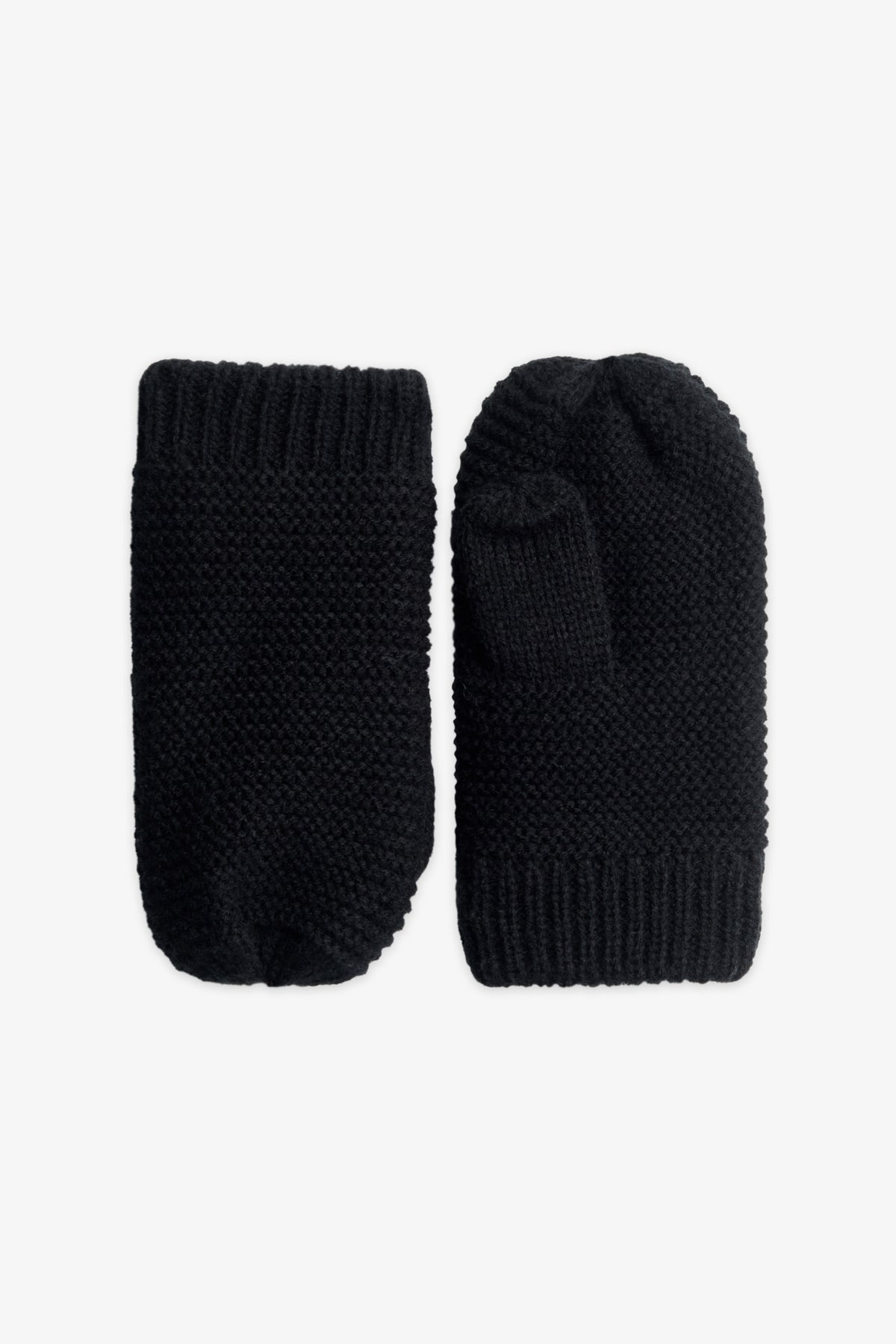 Mitaines doublées - Bébé garçon && NOIR