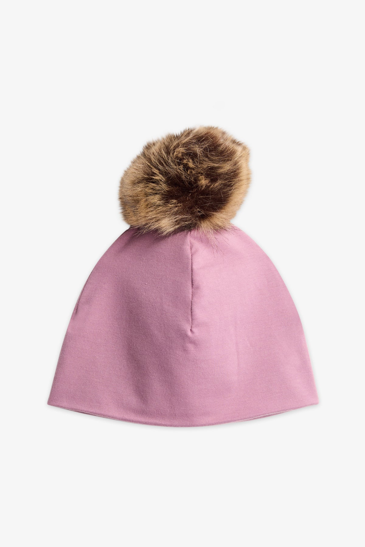 Tuque à pompon doublée - Ado fille && MAUVE/MULTI
