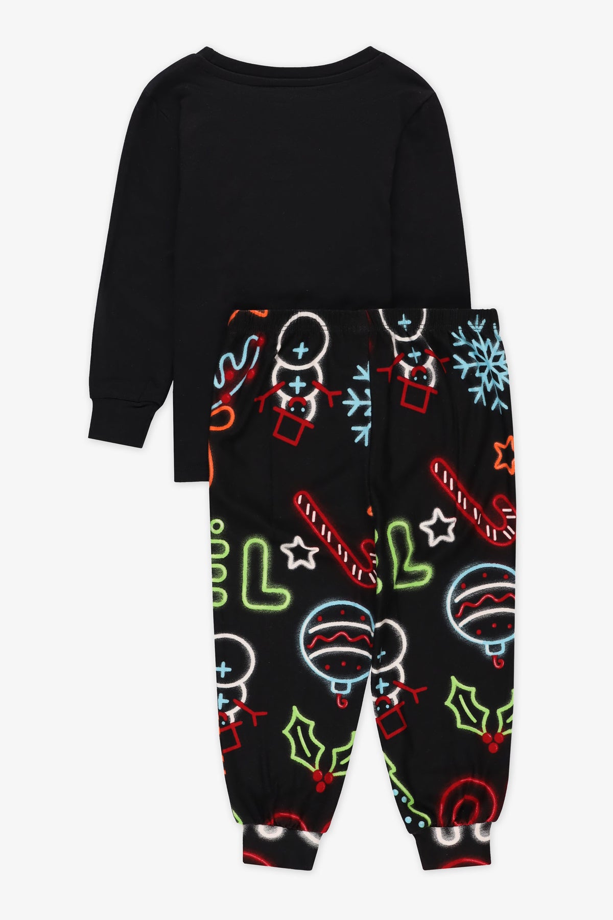 Pyjama 2 pièces unisexe - Bébé garçon && NOIR