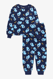 Ensemble pyjama 2 pièces Cookie Monster - Enfant garçon && MARIN/MULTI