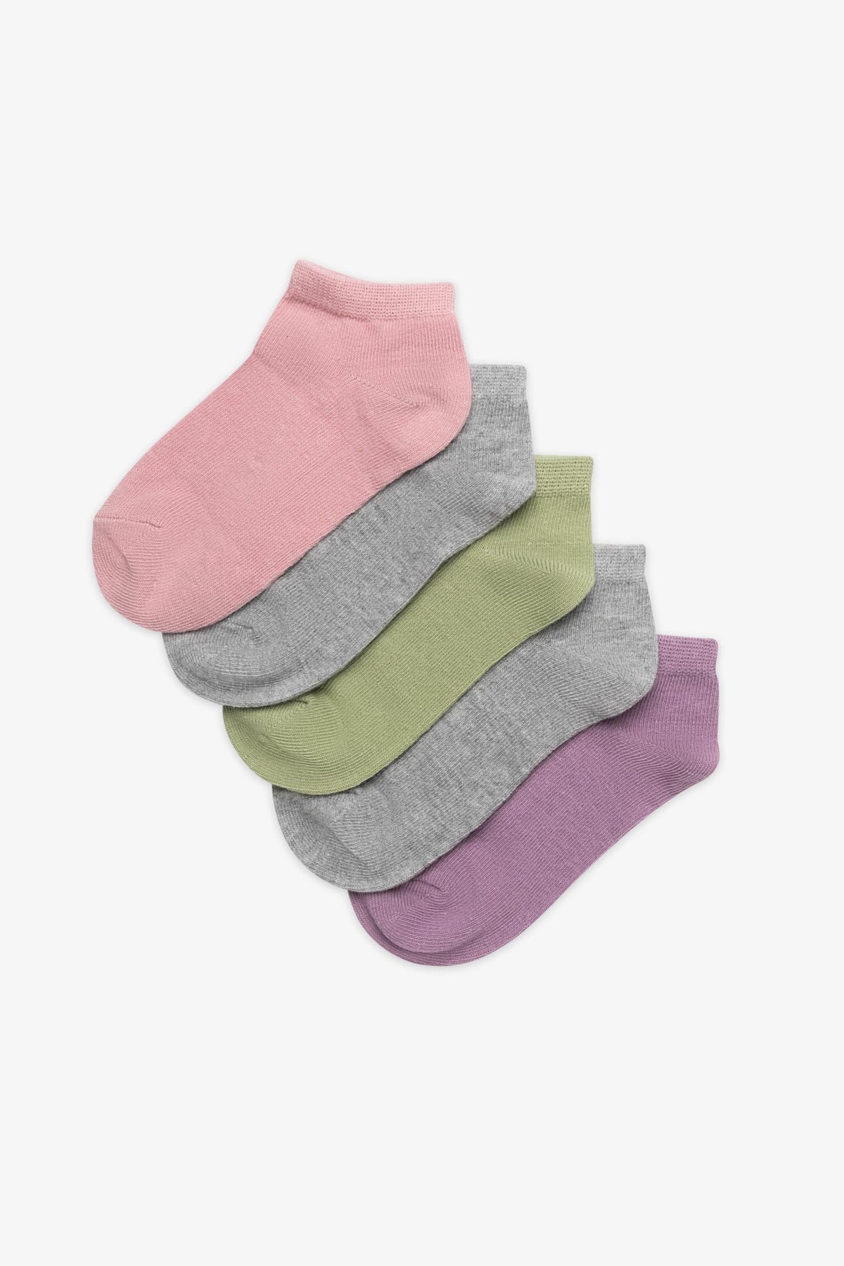 Pack de 5 bas crew - Enfant fille && MULTI