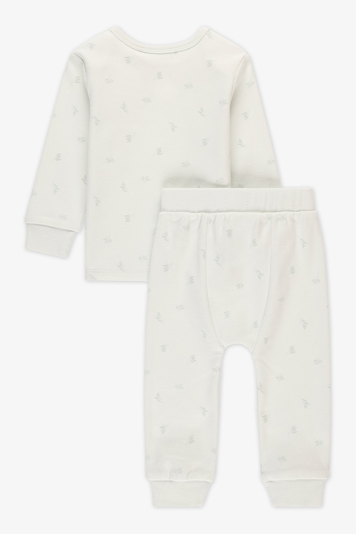 Pyjama 2 pièces en coton - Bébé && VERT