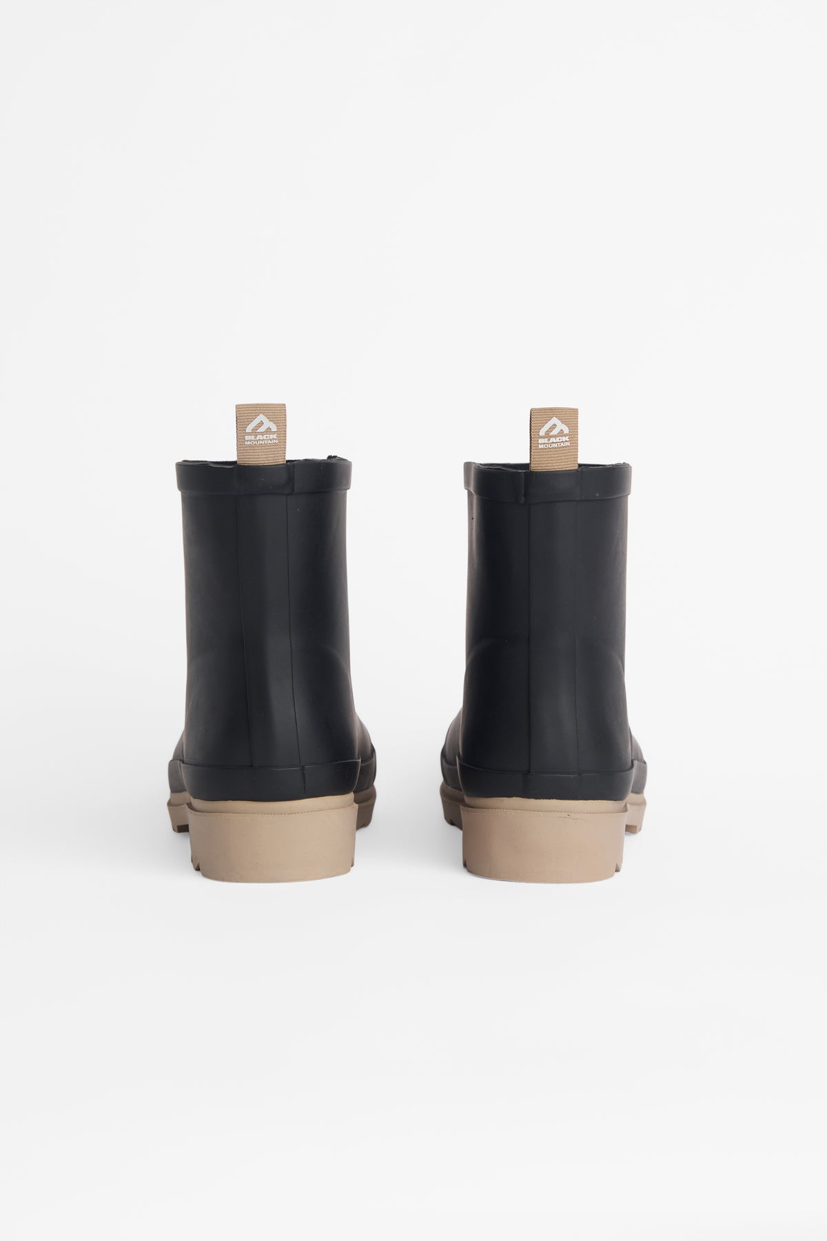 Botte de pluie Chelsea en caoutchouc - Femme && NOIR