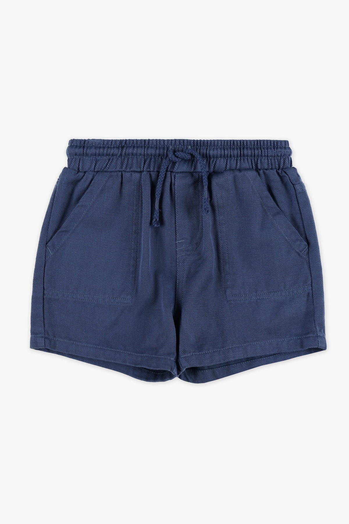 Short élastique à cordon - Bébé garçon && INDIGO