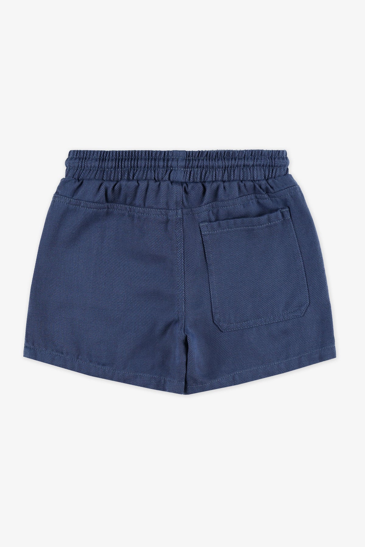Short élastique à cordon - Bébé garçon && INDIGO