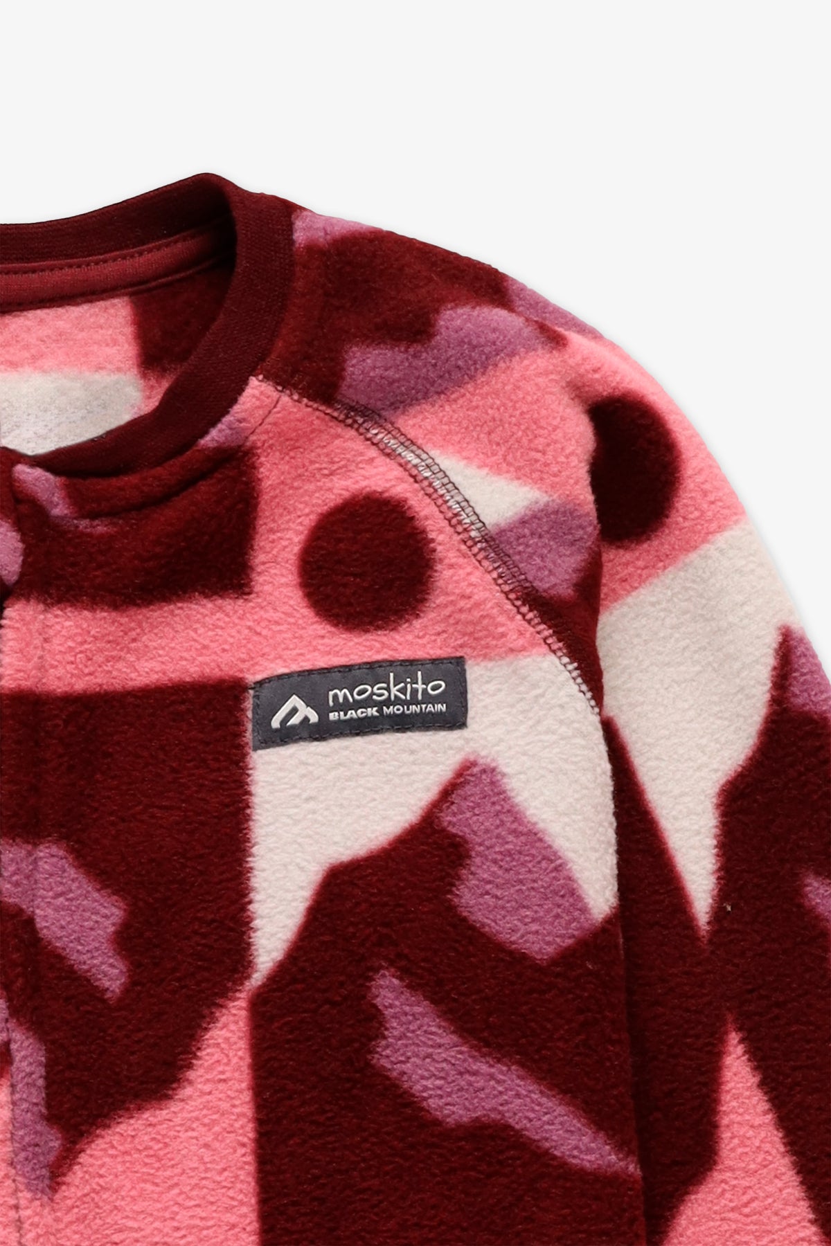 Pyjama 1 pièce micropolar à fermeture - Bébé fille && ROSE MULTI