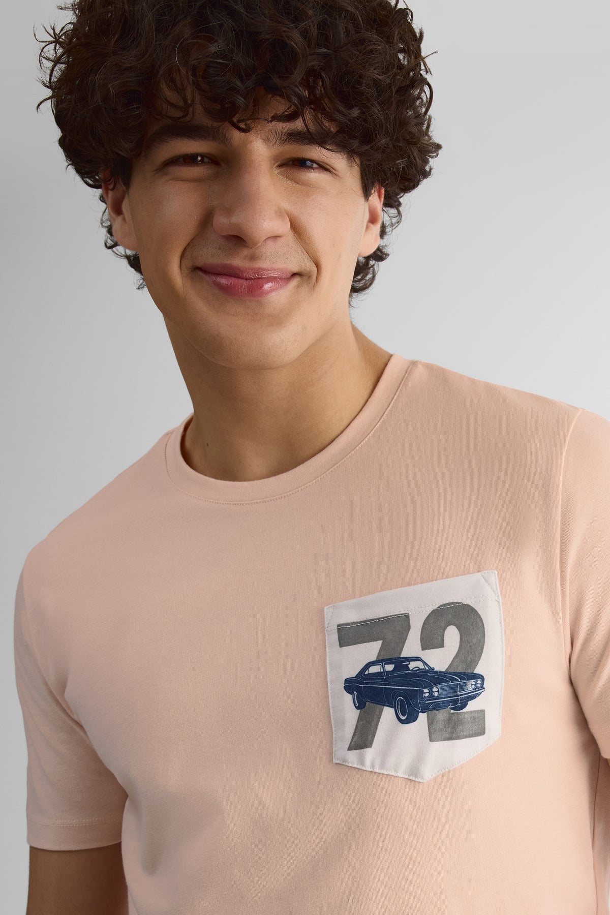 Chandail col rond coupe droite - Homme && PECHE
