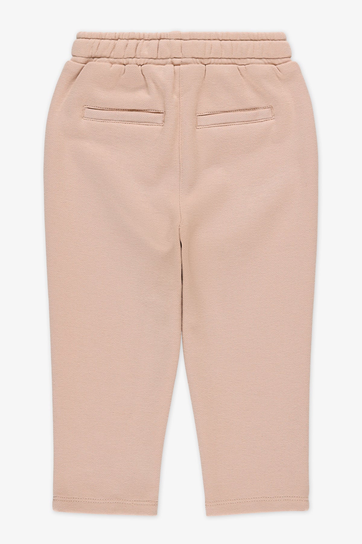 Pantalon élastique à cordon - Bébé garçon && BEIGE