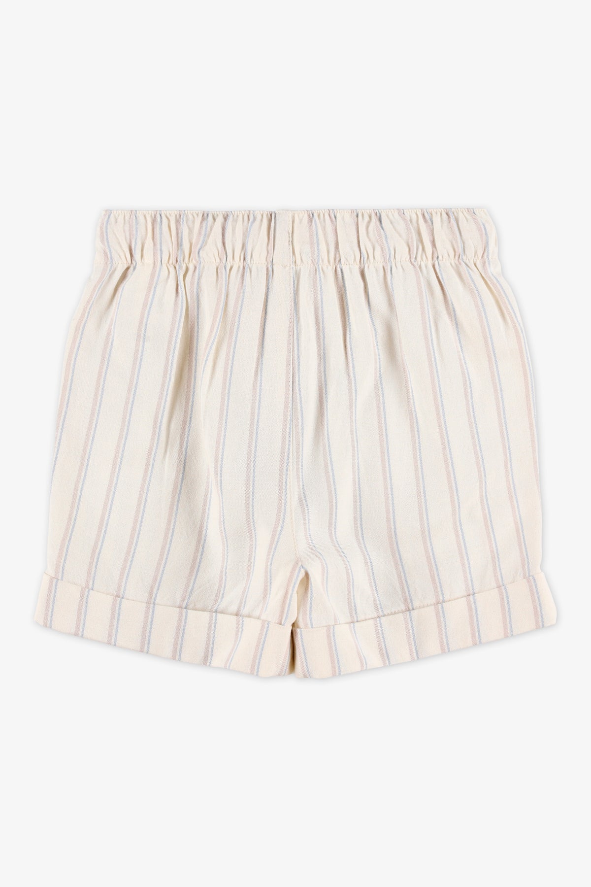 Bermuda élastique à cordon - Bébé garçon && BLANC CASSÉ/MULTI
