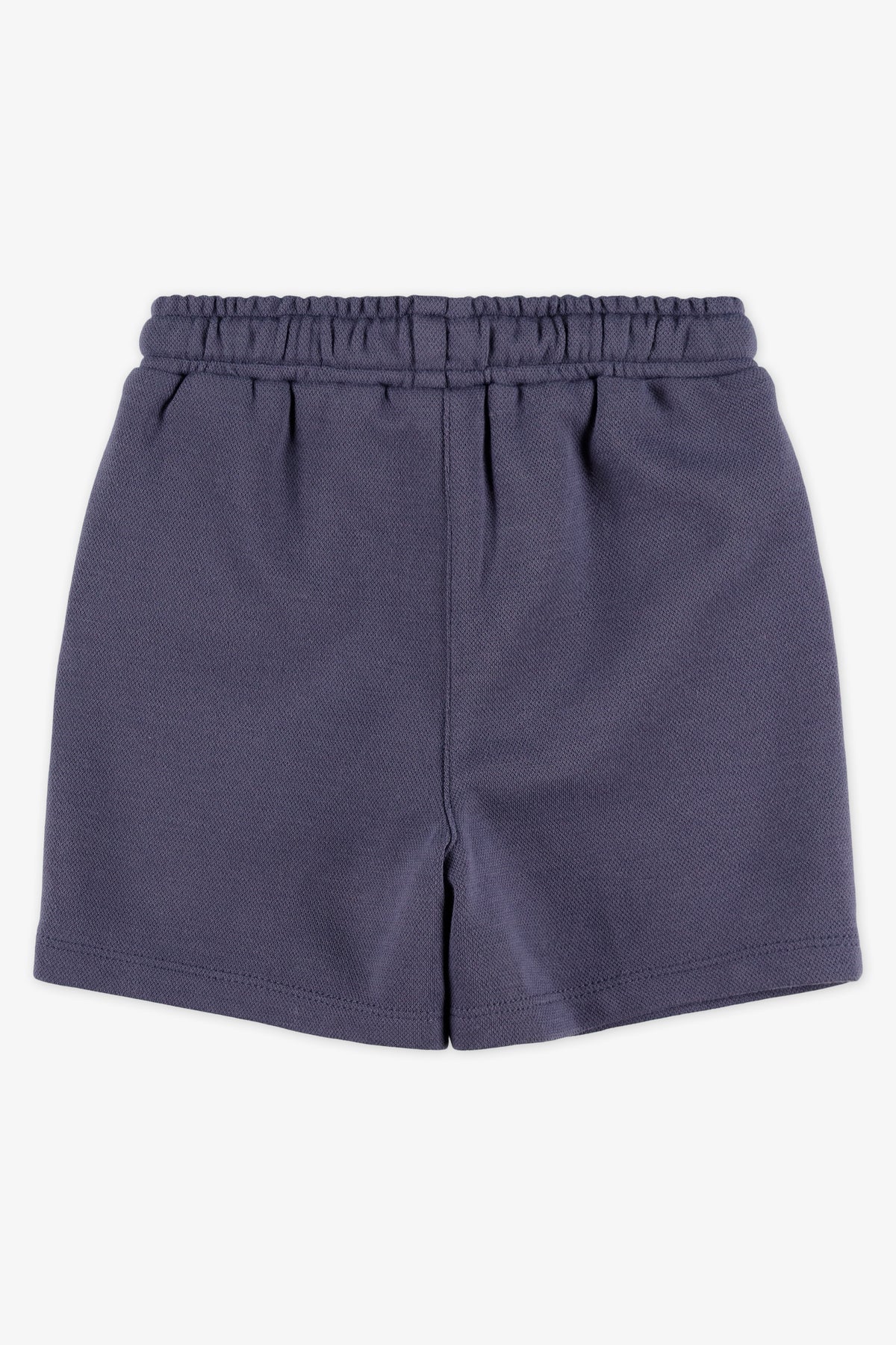 Bermuda élastique avec cordon - Bébé garçon && MARIN