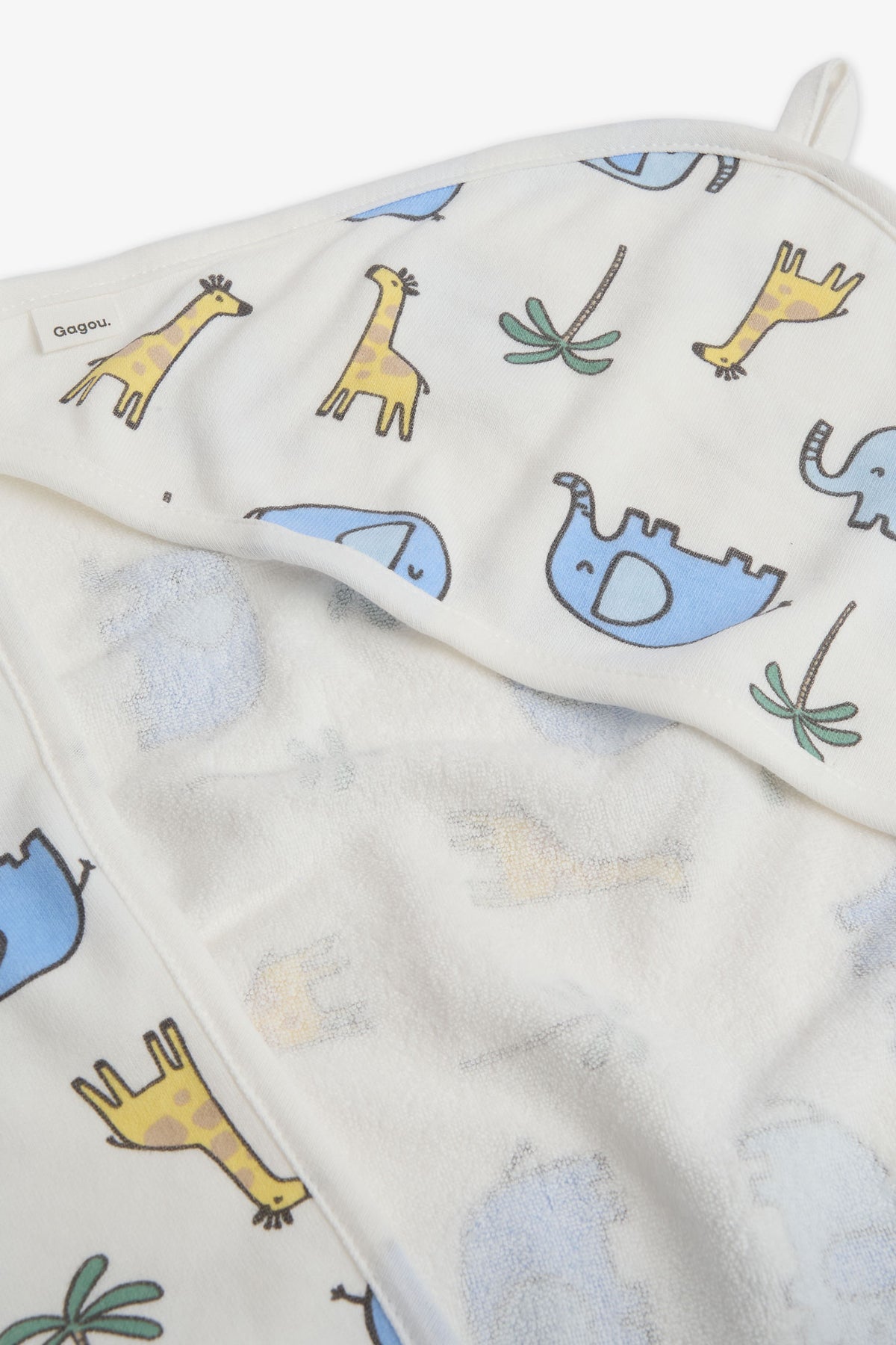 Serviette de plage en microfibre - Unisexe && BLEU MULTI