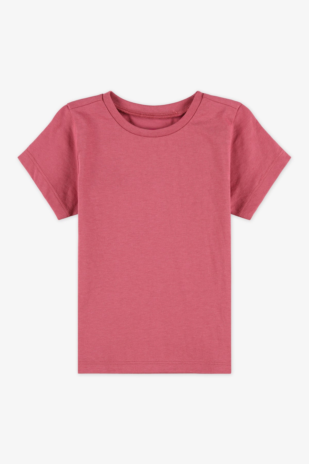 Chandail manches courtes - Bébé fille && FRAMBOISE