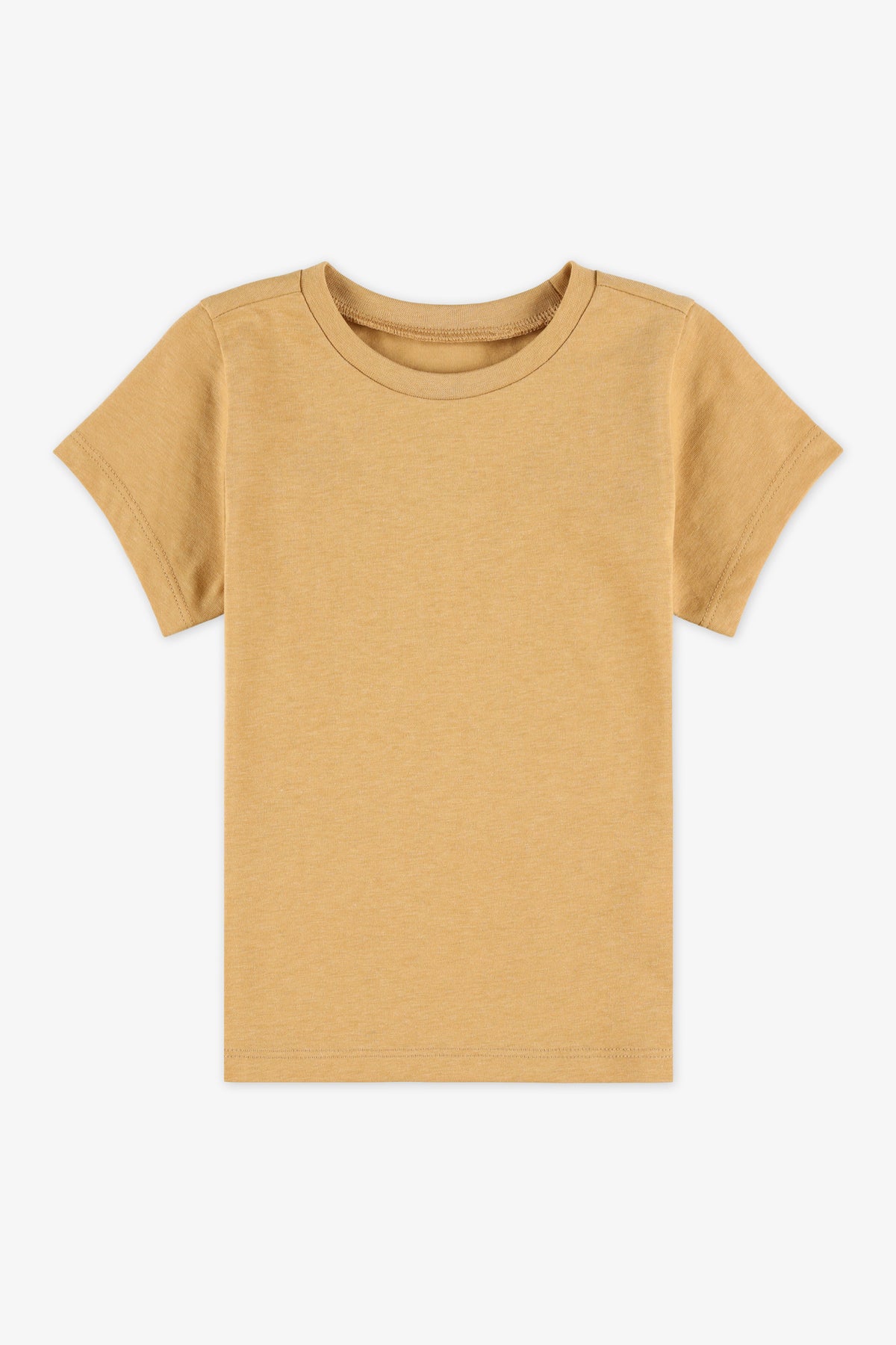 Chandail manches courtes - Bébé fille && OCRE