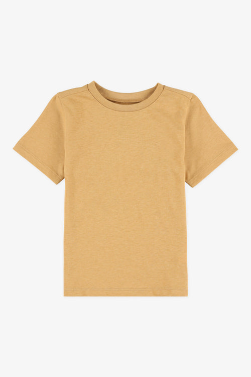 Chandail manches courtes - Bébé garçon && OCRE
