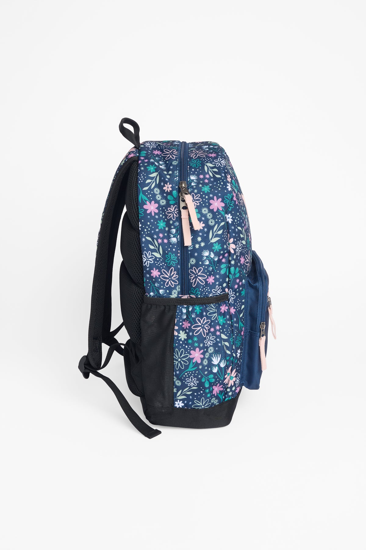 Sac à dos scolaire en polyester Oxford - Enfant fille && BLEU MULTI
