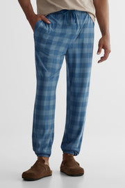 Pantalon 2/40$ - Homme && BLEU MULTI