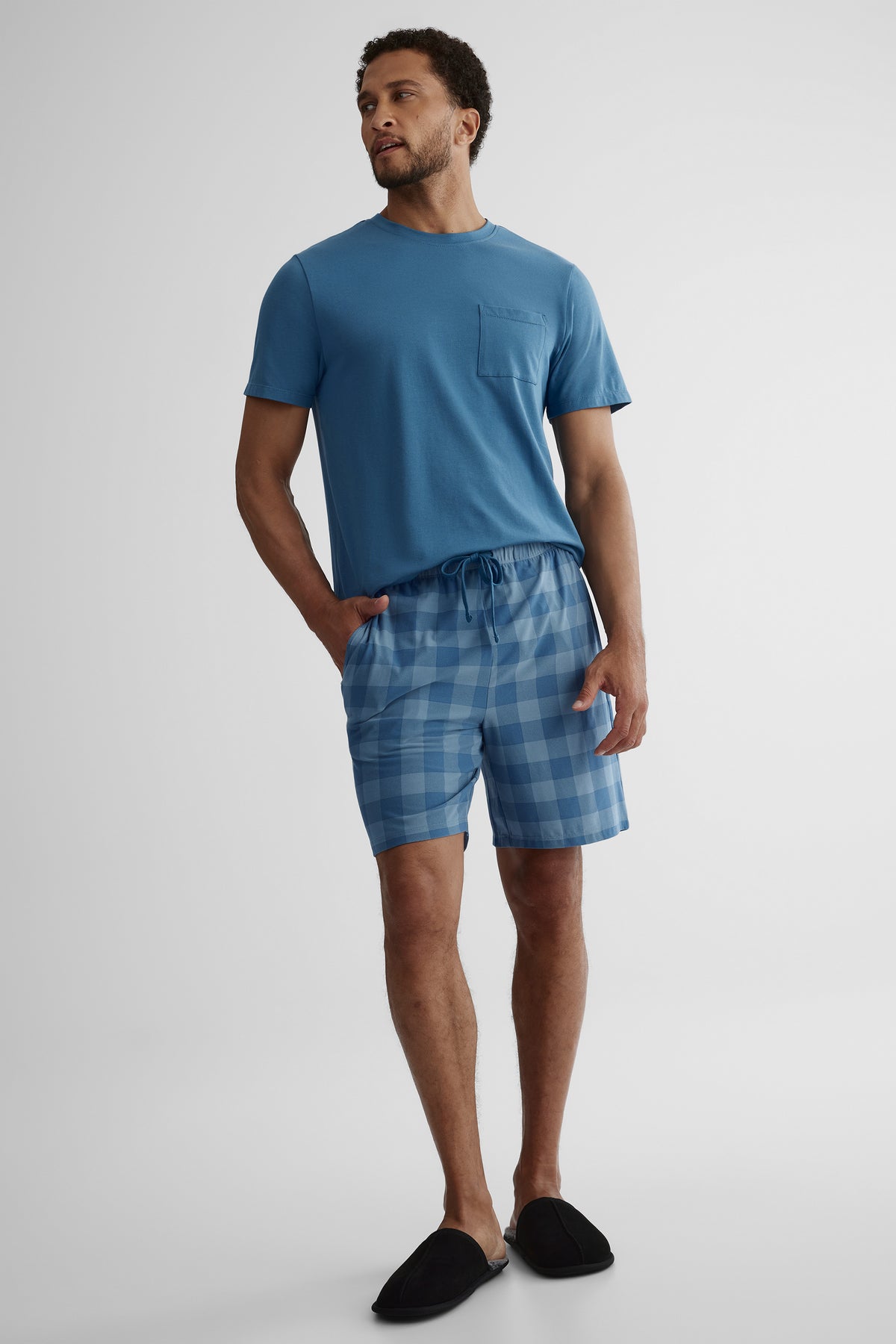 Short 2/40$ - Homme && BLEU MULTI