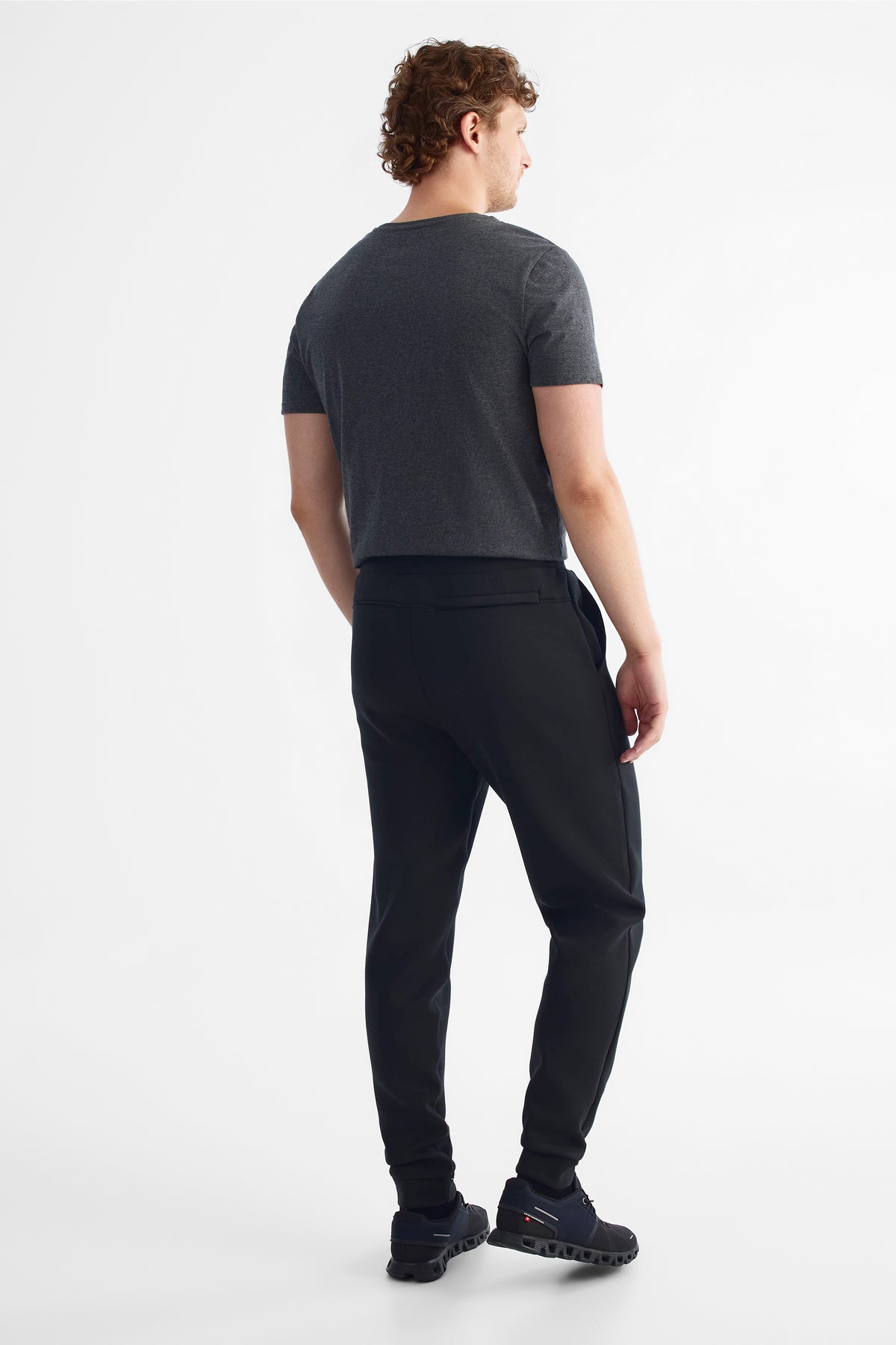 Pantalon sport jogger - Homme && NOIR