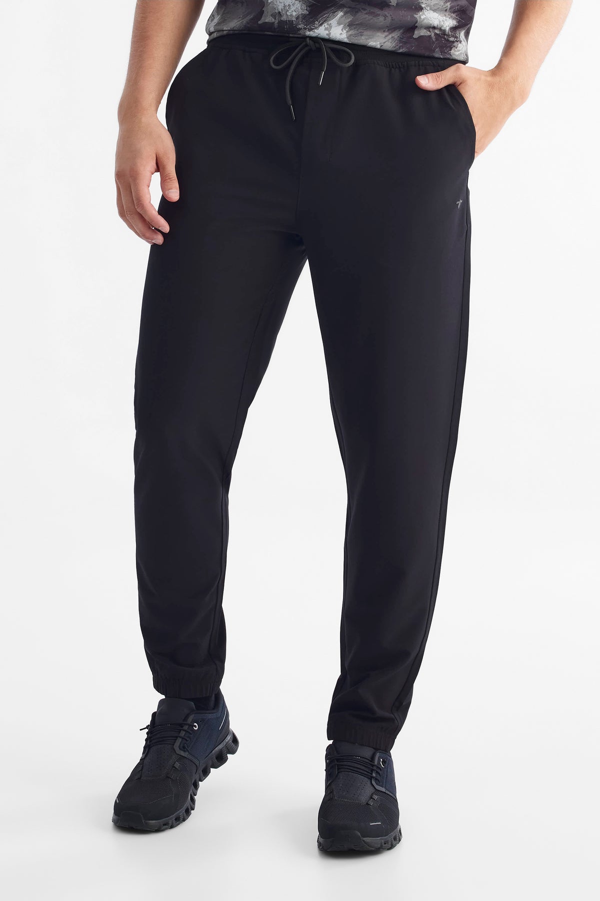 Pantalon sport jogger - Homme && NOIR