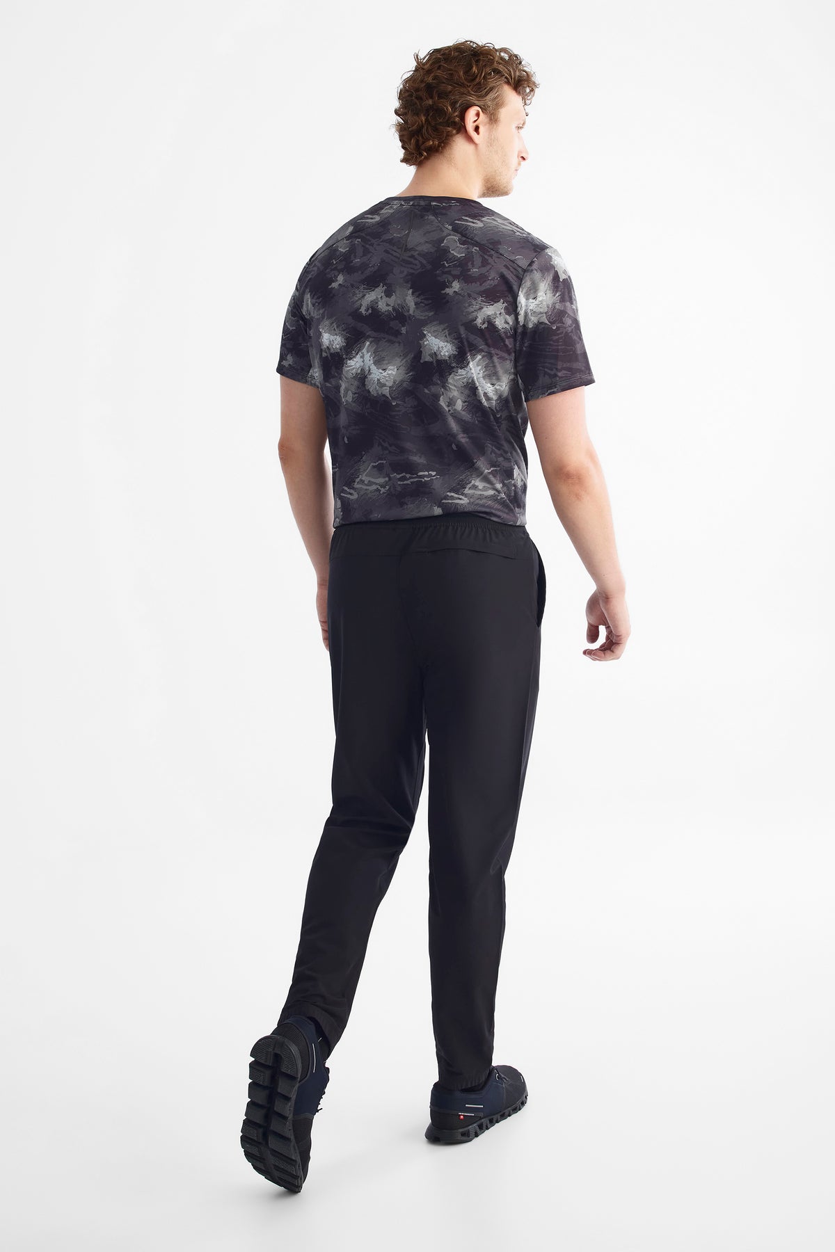 Pantalon sport jogger - Homme && NOIR