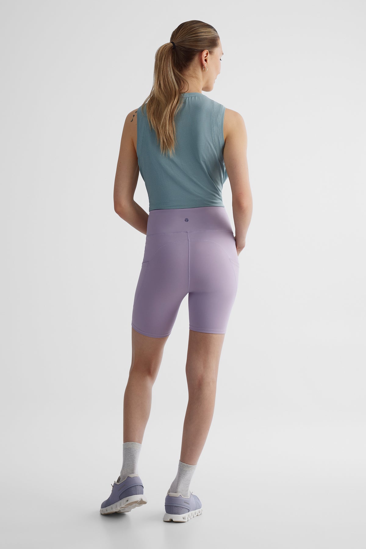 Short à imprimé intégral - Femme && MAUVE