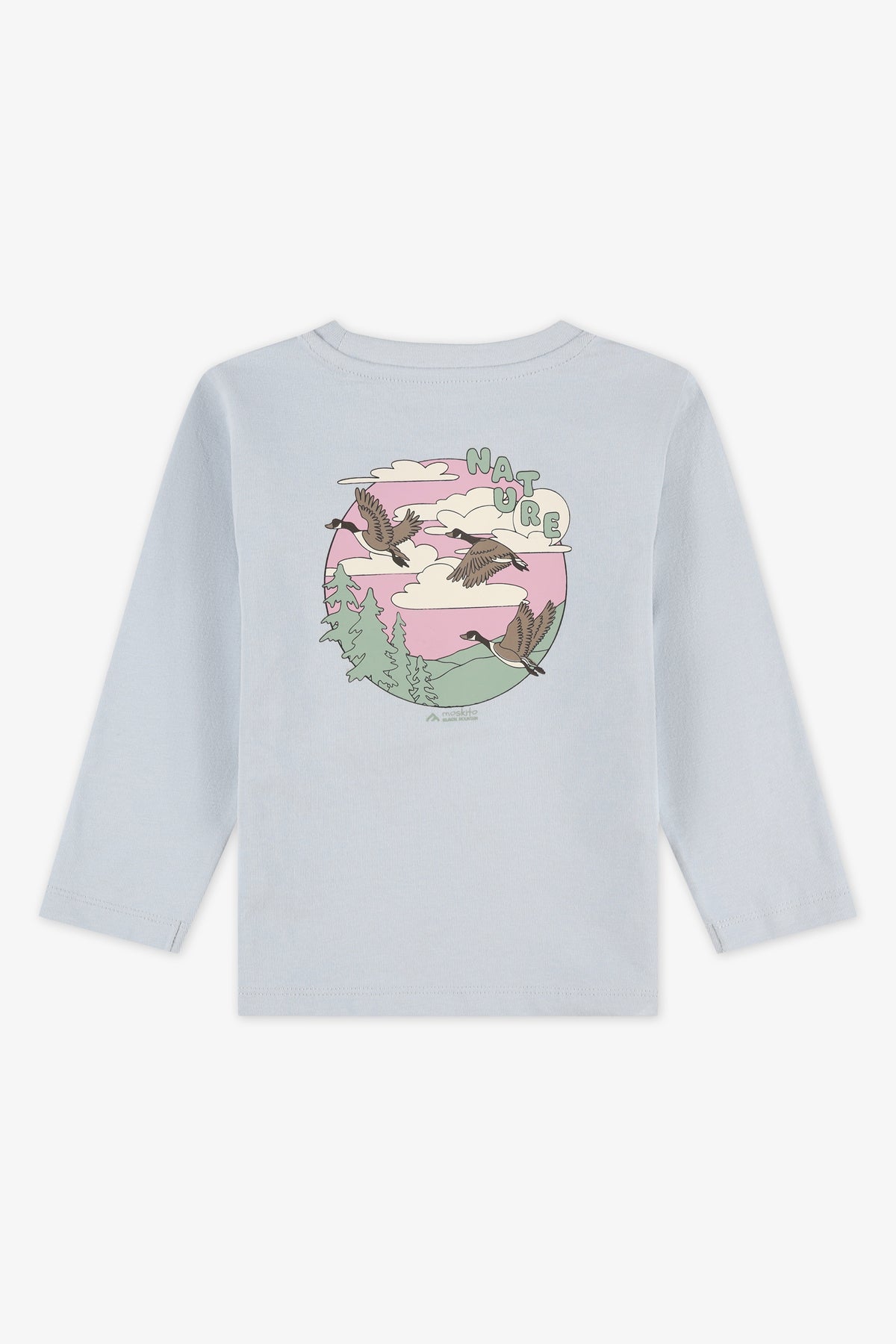 Chandail léger imprimé - Bébé fille && BLEU