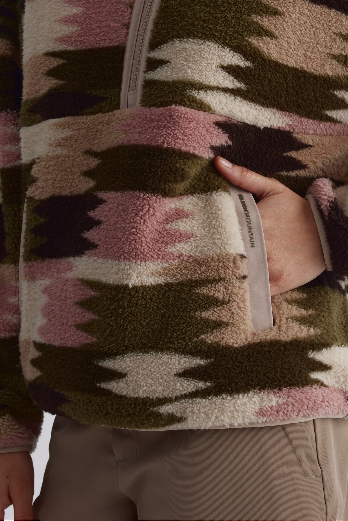 Chandail ouaté - Femme && TAUPE MULTI