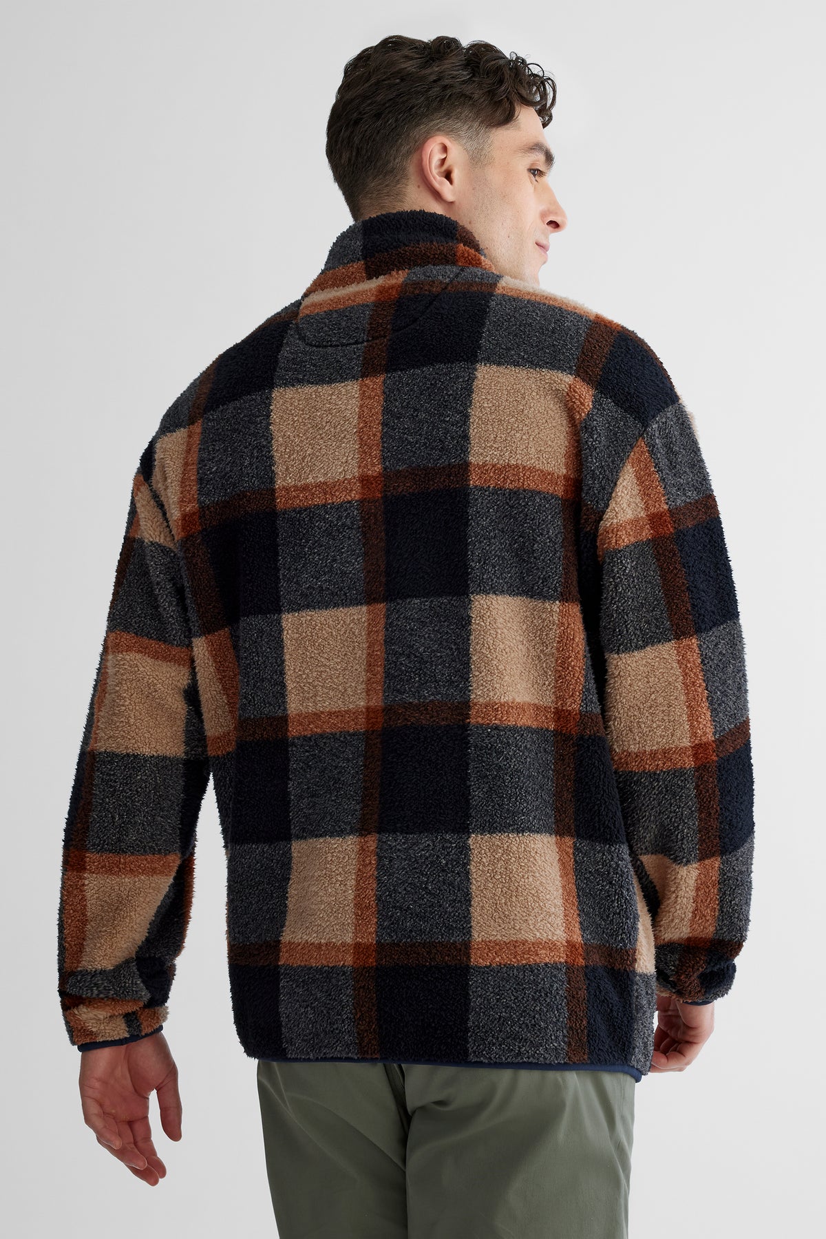 Chandail ouaté - Homme && MARIN/MULTI
