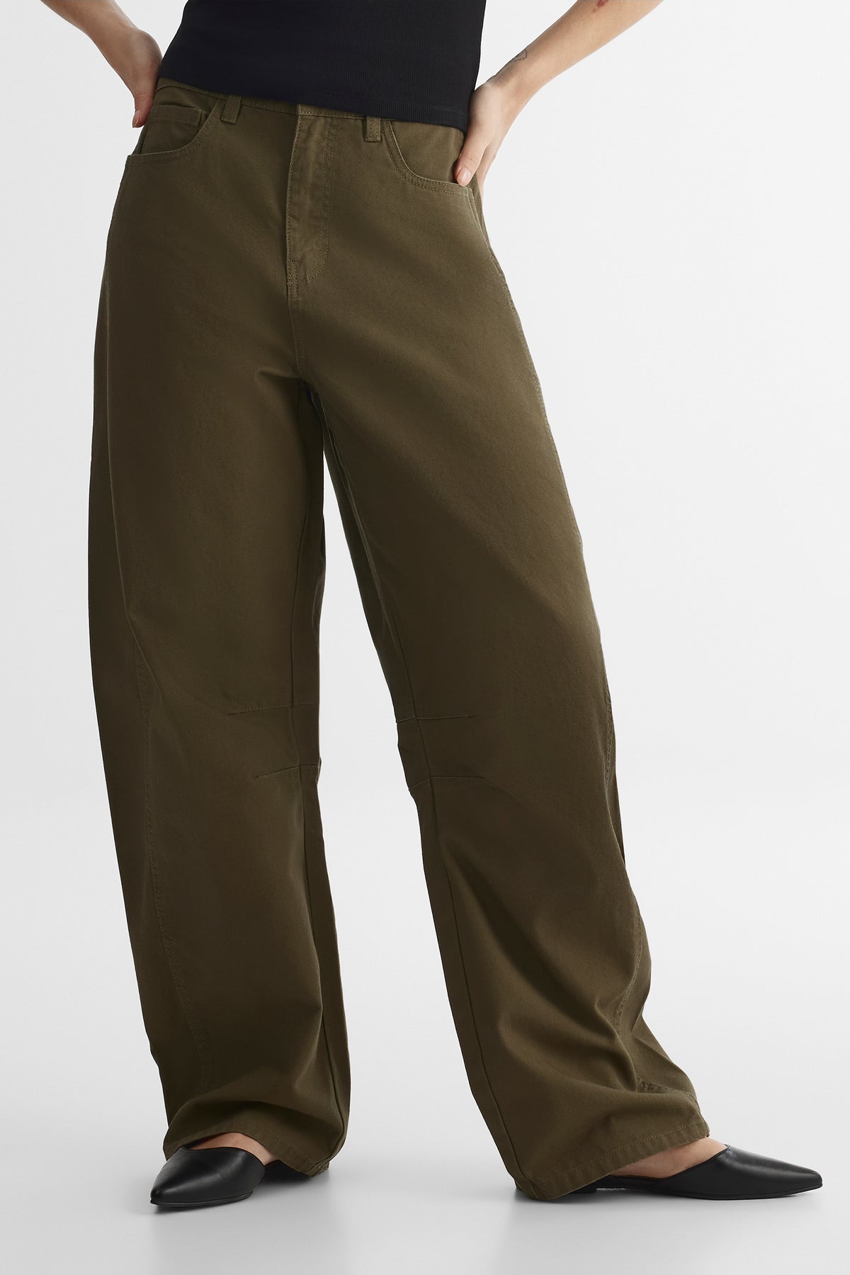 Pantalon - Ado fille && KAKI