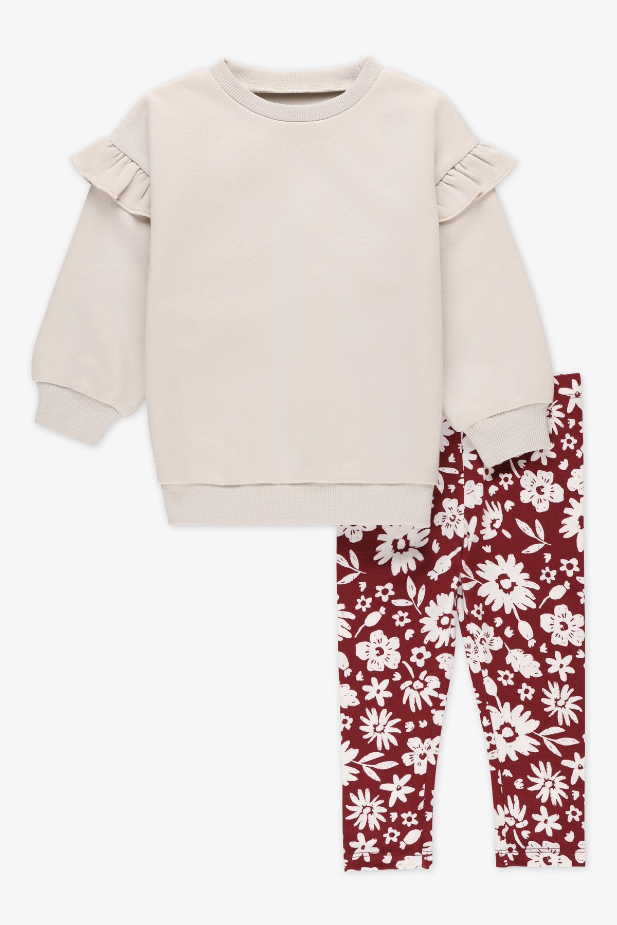 Ensemble 2 morceaux - Bébé fille && BEIGE