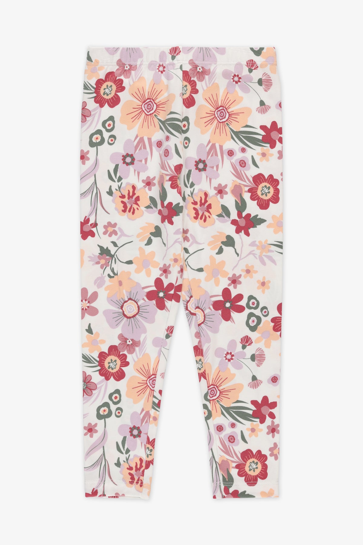 Legging 2/20$ - Enfant fille && BLANC CASSÉ/MULTI