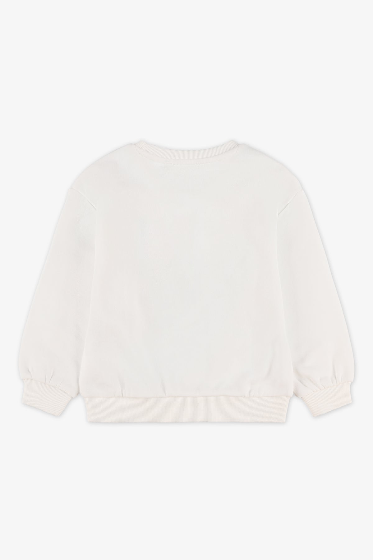 Chandail ouaté - Enfant fille && BLANC CASSÉ