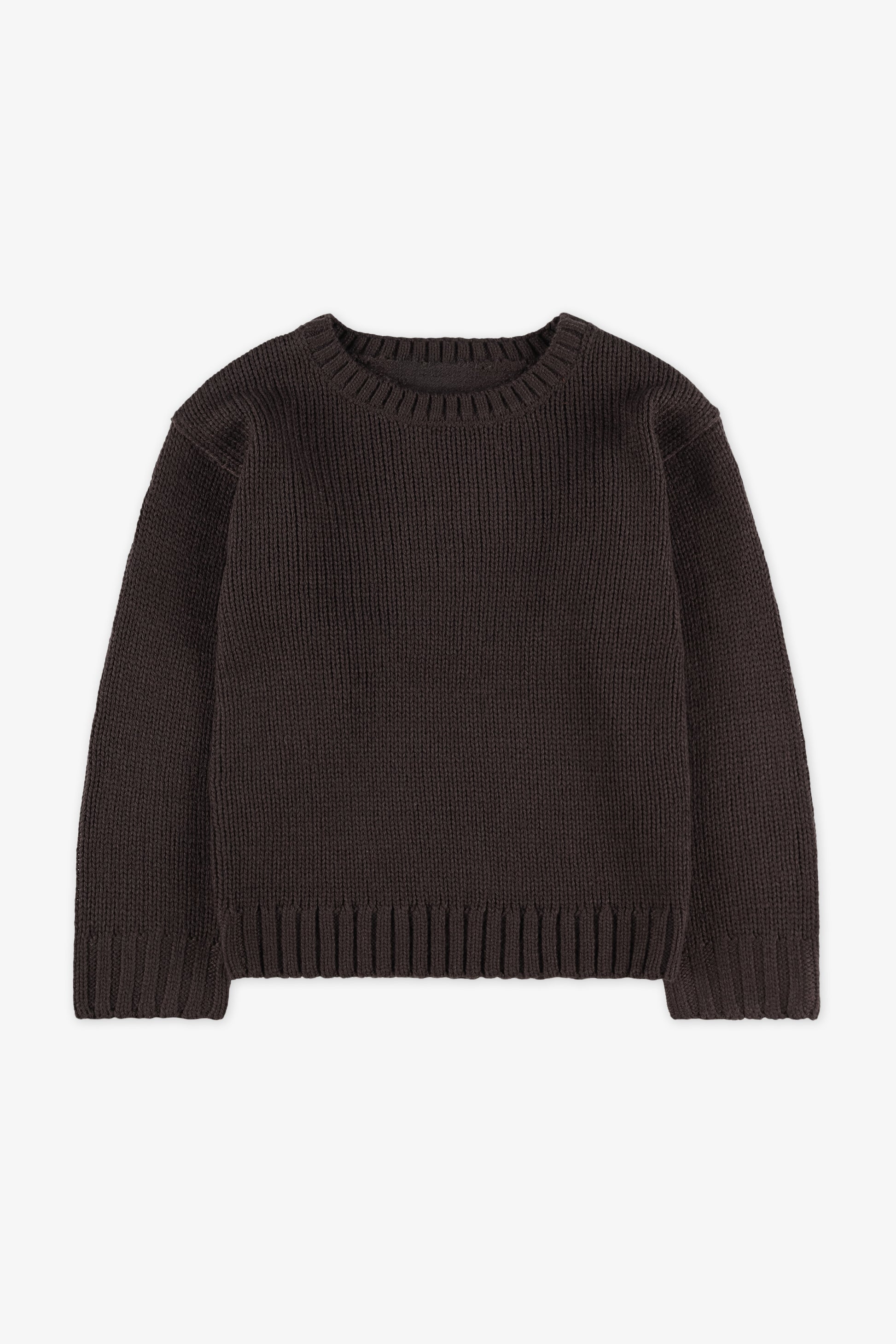 Chandail en tricot - Enfant garçon && CHARBON
