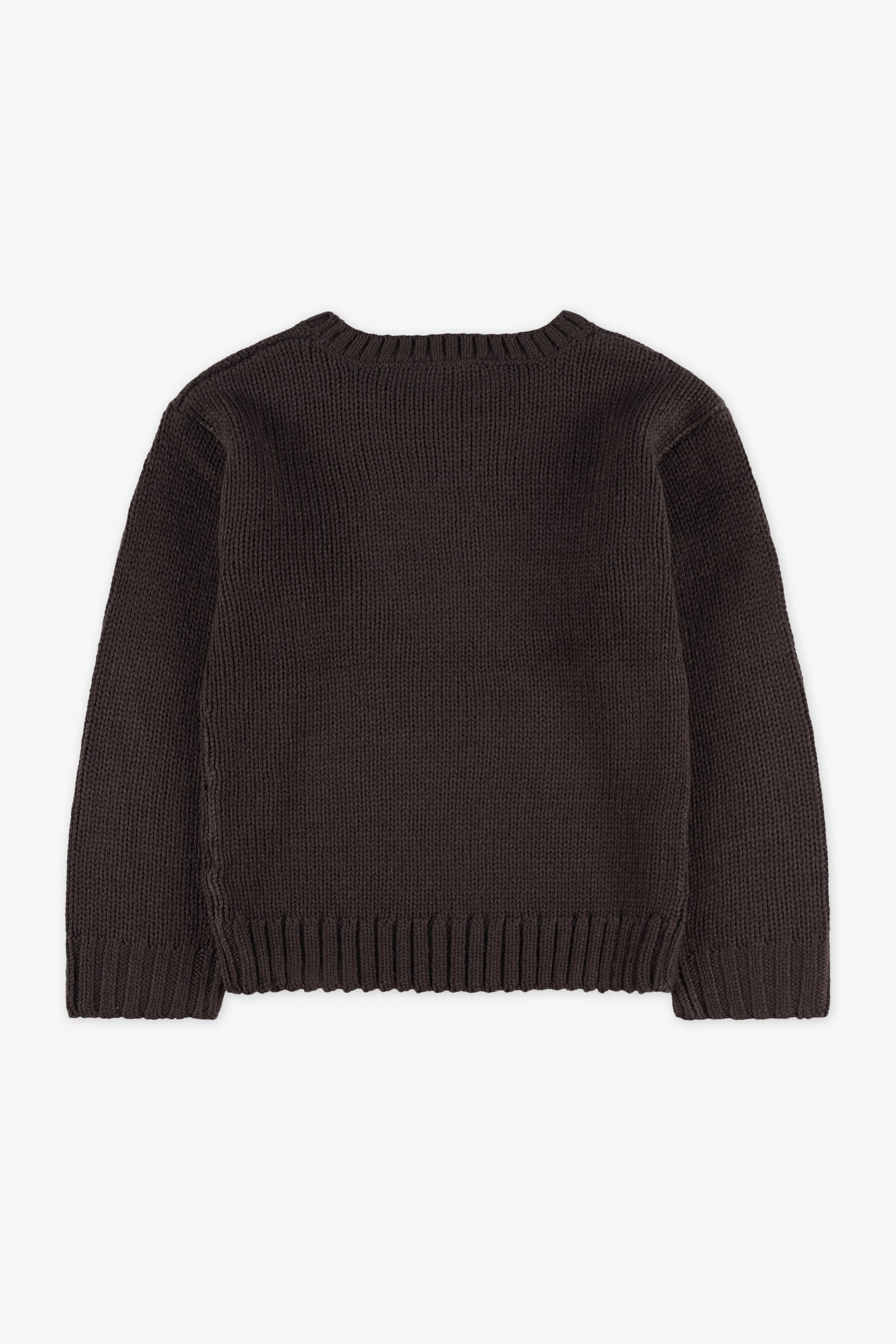 Chandail en tricot - Enfant garçon && CHARBON